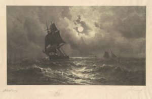 Yendo hacia el oeste de Stephen Alonzo Schoff, after M. F. H. de Haas