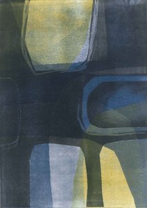 Arches Sun  Sea I, 2015 (monocopia sobre papel) de Stephen Dow