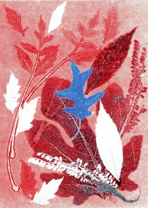 Jol III, 2017 (monocopia sobre papel) de Stephen Dow