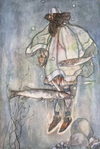 Fergus desciende al lago de Stephen Reid