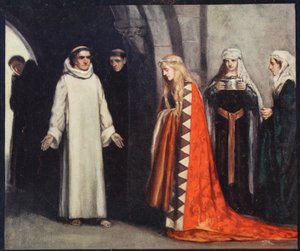 San Bernardo y su hermana Hombeline, ilustración de 