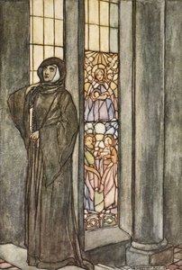 Ella escuchó su propio nombre llamado una y otra vez, ilustración de 