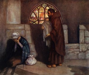 El Primer Hermano de la Caridad, San Juan de Dios (litografía en color) de Stephen Reid