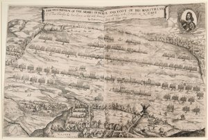 Descripción de los ejércitos de caballería e infantería de Su Majestad y Sir Thomas Fairfax; el catorce de junio de 1645 de Streeter