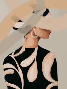 Retrato de moda abstracto de Studio Palette