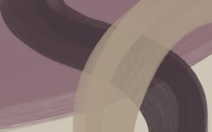 Curvas abstractas en tonos apagados