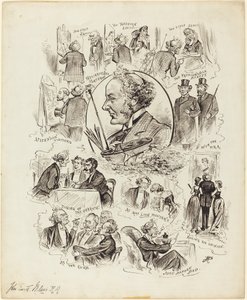 Días con celebridades: Sr. Millais, R.A. de Studio of Alfred Bryan