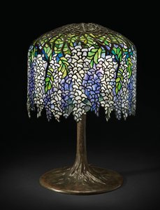 Lámpara de mesa Glicinia, c.1910