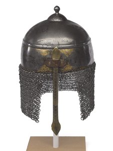 Kulah Khud, casco de estilo persa, c.1898