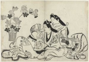 Actuación erótica
Hana ni Yosurukyo (título de la serie) de Sugimura Jihei (attributed to)