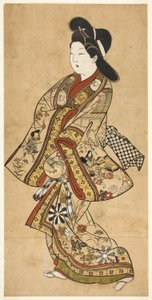 Una belleza caminando de Sugimura Jihei