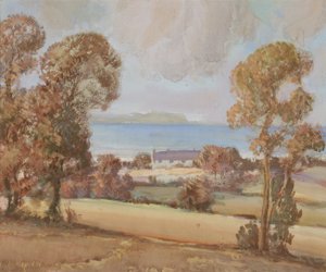 Scarborough Bay (acuarela sobre papel)