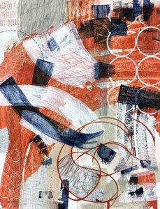 Formas abstractas en capas de Susan Black