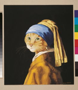 Ilustración de ¡Gatos en abundancia! Compendio de gatos cultos (pub. 2015)