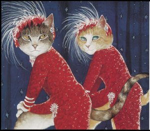 Ilustración de la película Cats (pub. 2006) de Susan Herbert