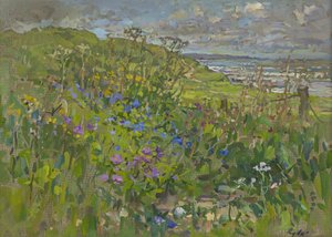 Flores en el Cabo cerca de Berwick de Susan Ryder