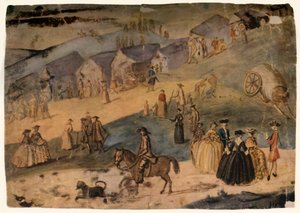 Una escena campestre, c. 1750, 1934 de Susanna Duncombe