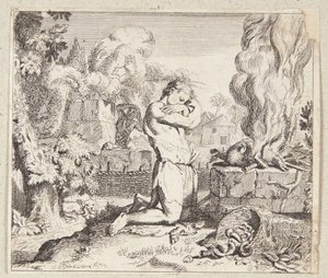 La ofrenda de Caín y Abel de Susanna Maria Dorsch