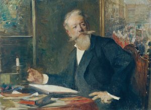 El pintor Karl Karger