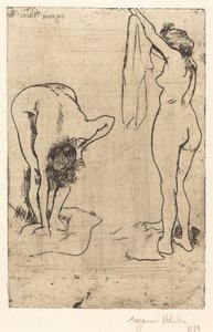 Mujeres bañándose de Suzanne Valadon