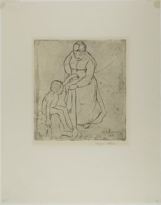 Abuela e hijo