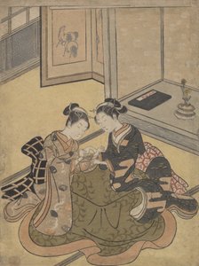 El juego del gato de Suzuki Harunobu
