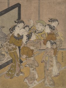 Daikoku Doagé, probablemente 1766 de Suzuki Harunobu