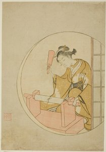 Tela de batán de Suzuki Harunobu