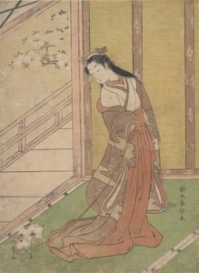 Onna San no Miya la Tercera Princesa, 1768-70 de Suzuki Harunobu
