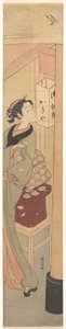 Osen vom Kagiya-Teeladen de Suzuki Harunobu