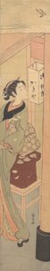 Osen de la Casa de Té Kagiya, ca. 1769 de Suzuki Harunobu