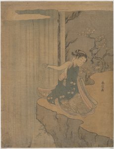 Parodia de la leyenda de Kyoyu y Sofu de Suzuki Harunobu