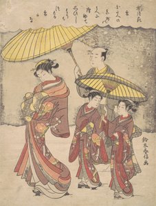 Nieve de Suzuki Harunobu