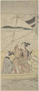 Puerto de Takasago de Suzuki Harunobu