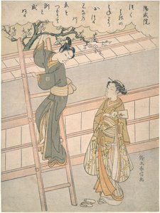 El comienzo del amor de Suzuki Harunobu