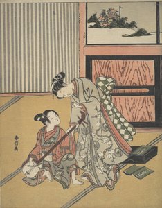 La Lección de Música de Suzuki Harunobu