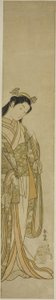 La tercera princesa y su gatito de Suzuki Harunobu