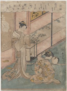 Dos damas de Suzuki Harunobu