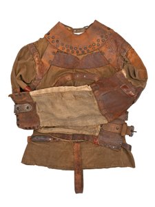 Camisa de fuerza propiedad de Harry Houdini, c.1915