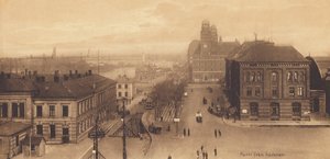 Malmo: Fiesta desde el puerto (foto b/n) de Swedish Photographer