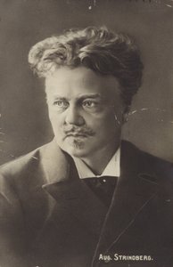 Retrato de August Strindberg de Swedish Photographer