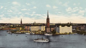 Estocolmo: Riddarholmen (foto a color)