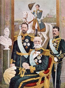 Cinco generaciones de monarcas suecos, 1904