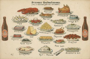 Smorgasbord sueco
