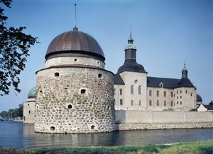 Vista del Castillo de Vadstena, construido en 1545