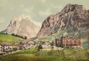 Berner Oberland: Grindelwald (foto a color)