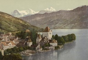 Berner Oberland: Oberhofen (foto a color) de Swiss Photographer