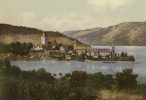 Oberland bernés: Spiez (foto a color) de Swiss Photographer