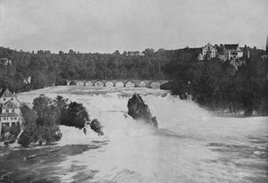 La Cascada del Rin cerca de Schaffhouse