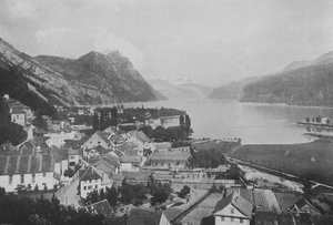 Weesen, Lago de Wallenstadt de Swiss Photographer